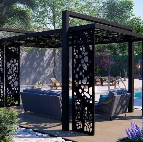 Stainless Steel Pergolas, reference design 007